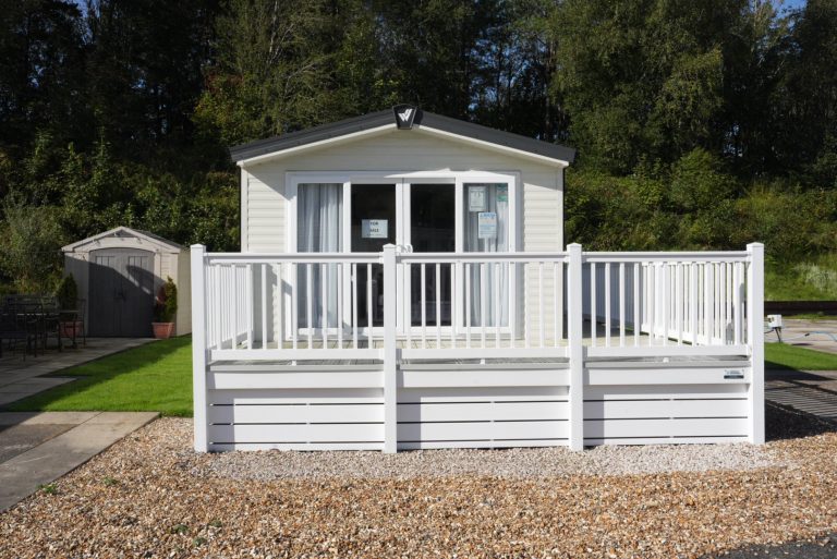 2 bed 2024 caravan for sale with wraparound deck
